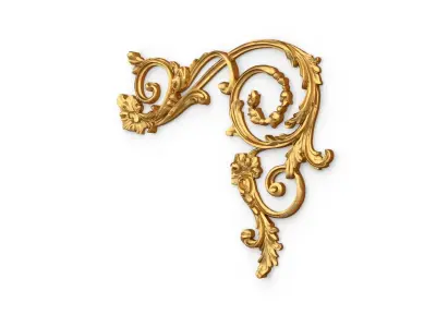 Classic decor ornament 307 3D model