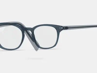 Felix Eyeglasses in Pacific Crystal 3D model