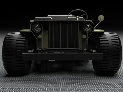 JEEP WILLYS  3D model