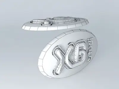 XB study logo Free 3D model