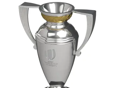 Rugby World Cup Trophy for Women 3D model