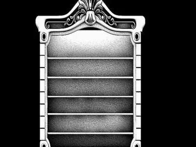 Books Cabinet 3D model