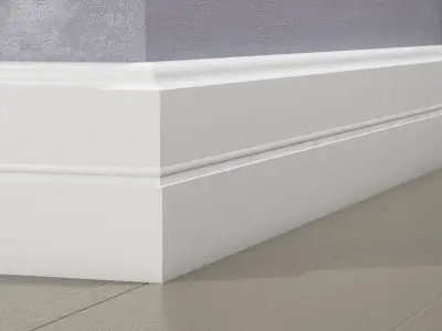 Baseboard 15 classic models 3D model