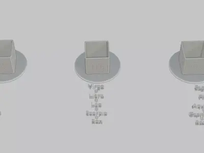 Emoji Statues Horoscopes Collection 3D print model