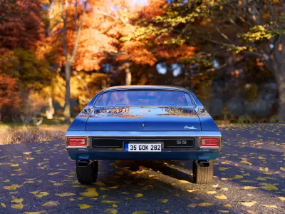 1970 Chevrolet Chevelle SS 3D model