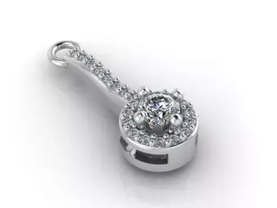 Women Pendants 3DM STL Pendant Renders Details 3D print model 3D print model