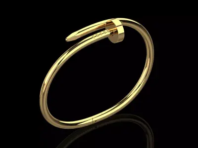 Juste un clou Bracelet 16 Size N110 3D print model