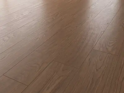 Wood Floor Oak Black Walnut Firestop 3D model