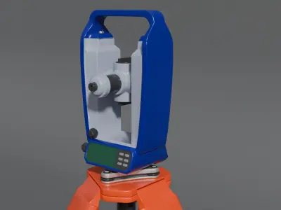 Theodolite - Generic Model 3D model