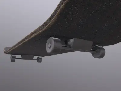 Skateboard Free 3D model