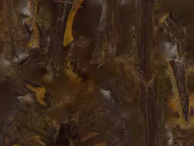 Anydrafts Wooden antelope 01 Low-poly 3D model