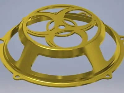 TOXIC CLUTCH COVER 3D print model