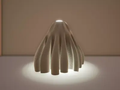 Fabric Lamp 3D print model purchase