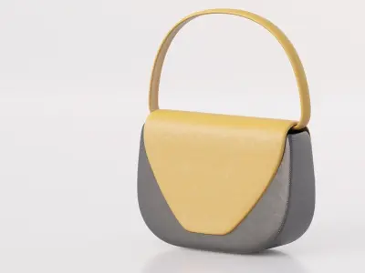 DIESEL MINI-BAG FOR SECONDLIFE Low-poly 3D model