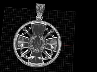 Ukranian Army Emblems 3D print model