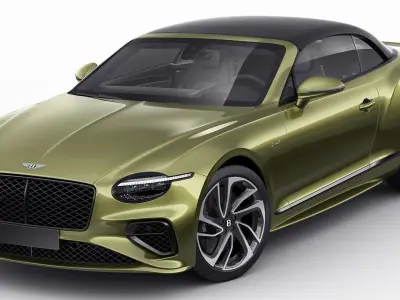 Bentley Continental GTC 2025 3D model