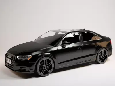 Audi A3 car  3D model