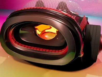  crash game magical car 3D model