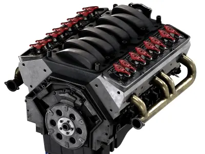 Engine n1 3D model