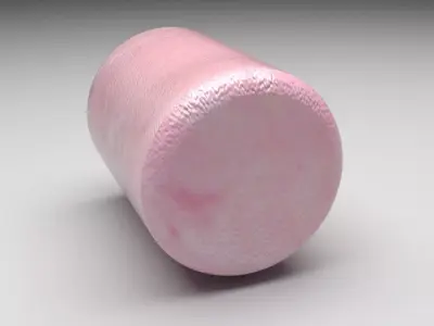 Marshmallow Pig Nose 3D model