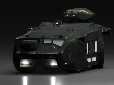 Aliens USMC APC Free 3D model