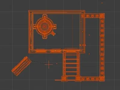 A house in the classic style of the city of New York 3D model