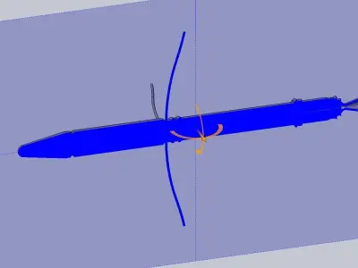Explorer 1 First US Satellite Printable Scale Model 3D print model