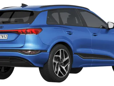 Audi Q6 e-tron 3D model