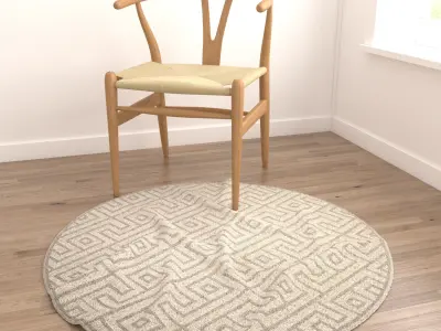 Rugs No 825 Low-poly 3D model