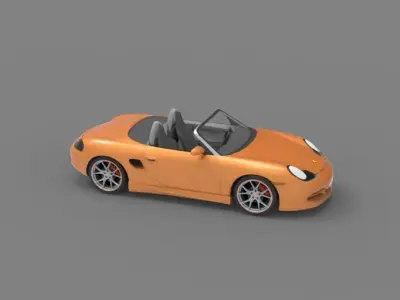 2003 Porsche Boxster 3D model