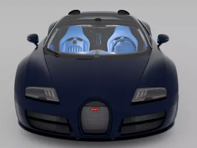 Bugatti Veyron Grand Sport Vitesse 3D model