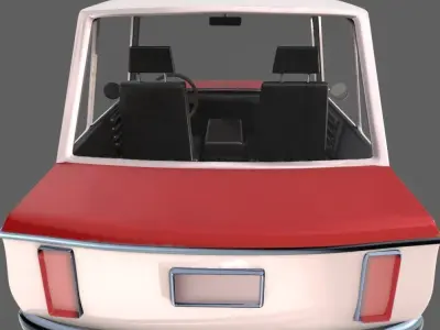Stylized Car 3D model
