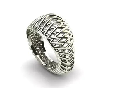 Ring Abstrakt Printing Model Free 3D print model