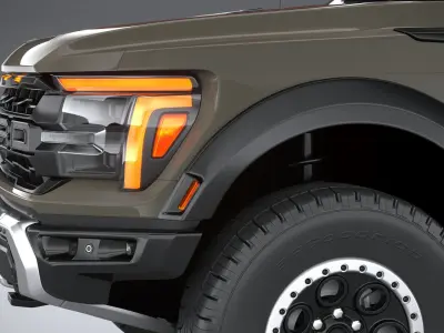 F-150 Raptor 2024 3D model