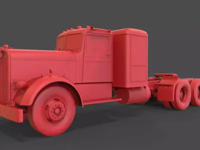 Kenworth 521  3D print model