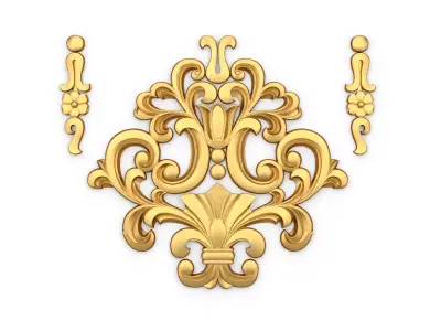 carved classic decorative ornament cnc 3d printing stl 45 3D print model