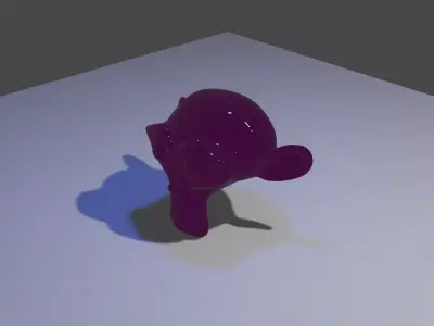 Monkey head 3D model