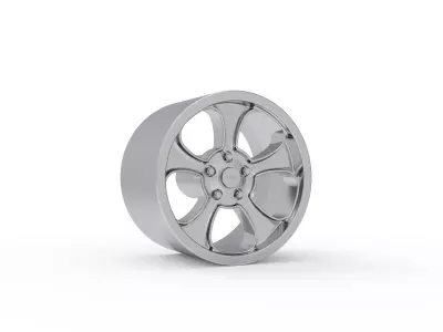 AMERICAN RACING GASSER WHEEL 3D PRINT MODEL 3D print model