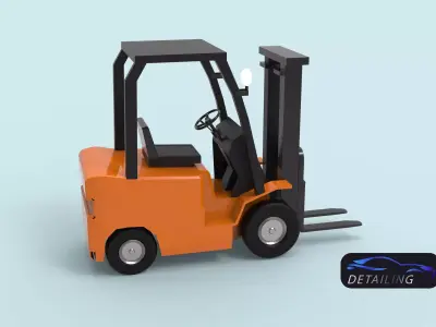 FORKLIFT FOR 3D PRINTING 3D model