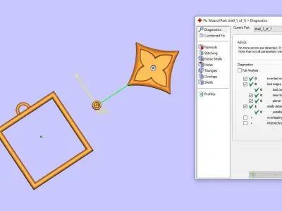 Louis Vuitton Pendant 3D print model