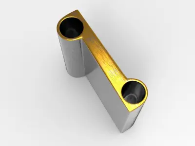 Ruba Candlestick Low-poly 3D model