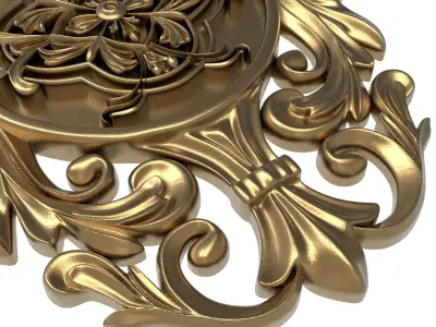  decorative pattern ready for 3D printing 3D model 320