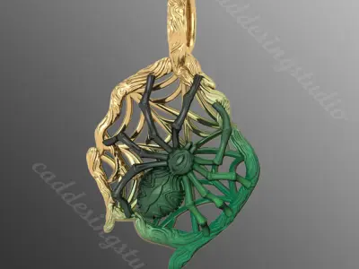 Pendant k38 3D print model