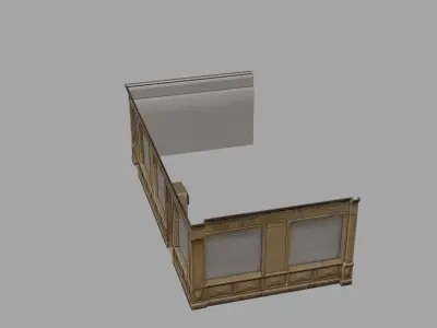 Old House low poly Free low-poly 3D model
