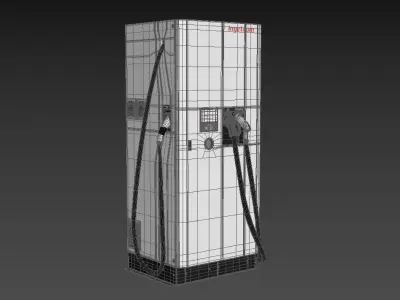 Ingeteam Ingerev Rapid 50 Trio charging Station 3D model