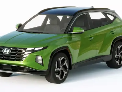 Hyundai Tucson 2021 3D model
