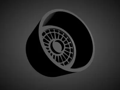 Fifteen52 Integrale SC scalable and Printable rim 3D print model