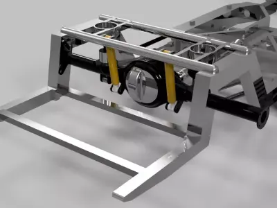 Air ride complete suspension pack 3D print model