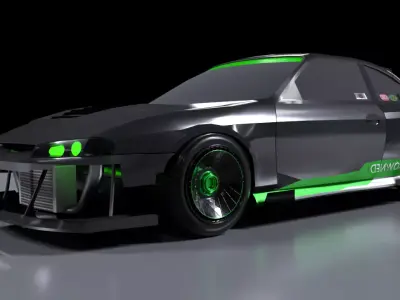 Nissan Silvia 14 3D model