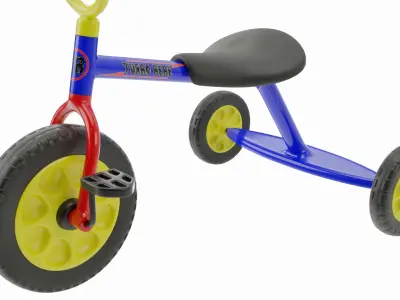 Turbo Bebe Tricycle 3D model